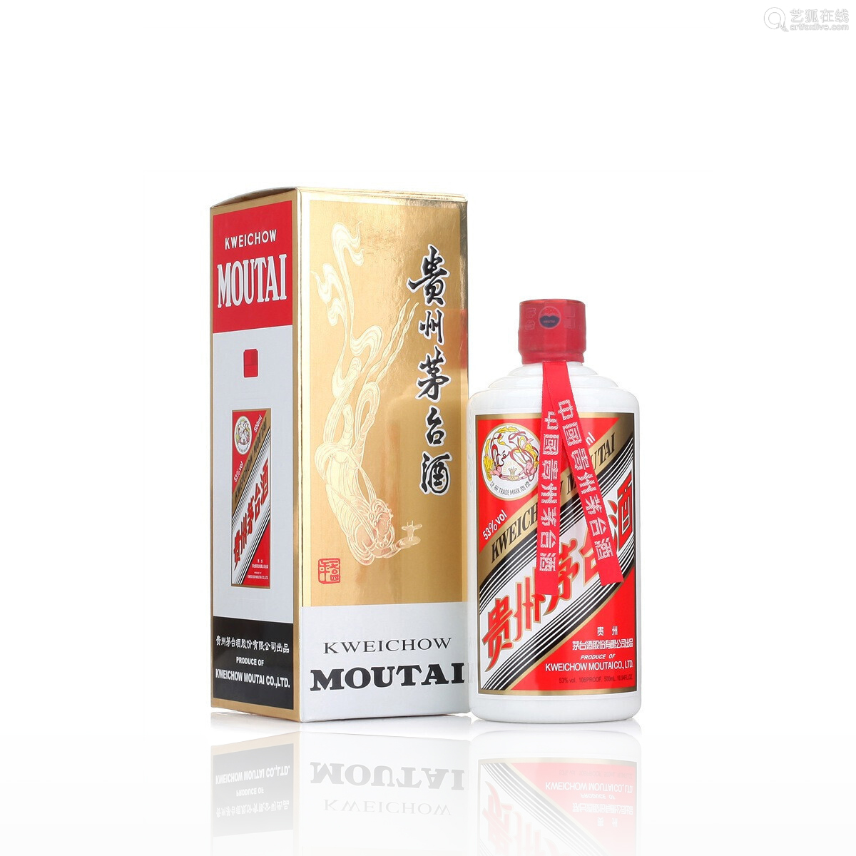 陕西鸡年生肖茅台酒瓶回收